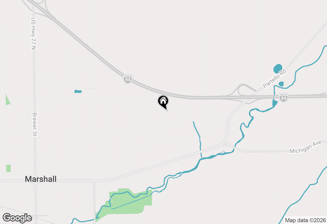Map of 931 Forest Street, Marshall, MI 49068