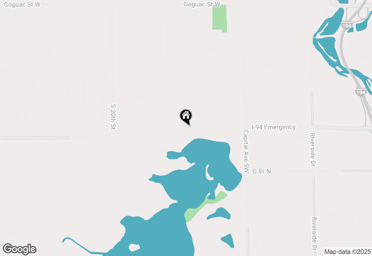 Map of 537 W Columbia Avenue, Battle Creek, MI 49015