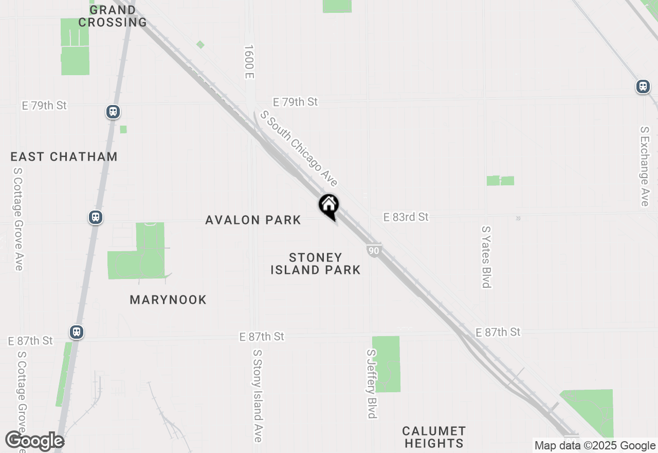 Map of 8317 S Constance Avenue, Chicago, IL 60617
