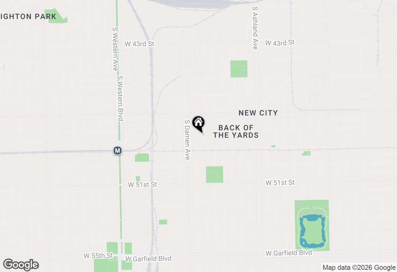 Map of 4815 S Winchester Avenue, Chicago, IL 60609