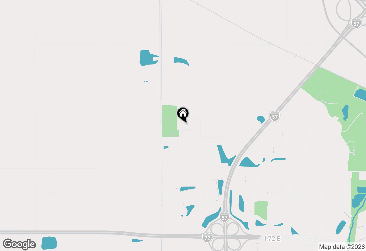 Map of 3911 Obsidian Drive, Champaign, IL 61822