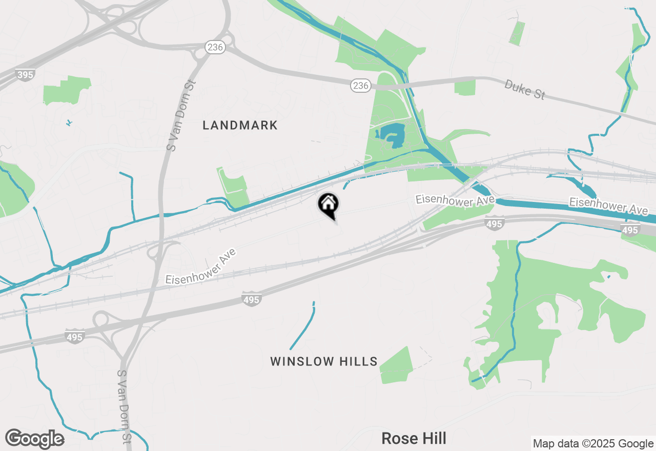 Map of 4850 Eisenhower Avenue #229, Alexandria, VA 22304