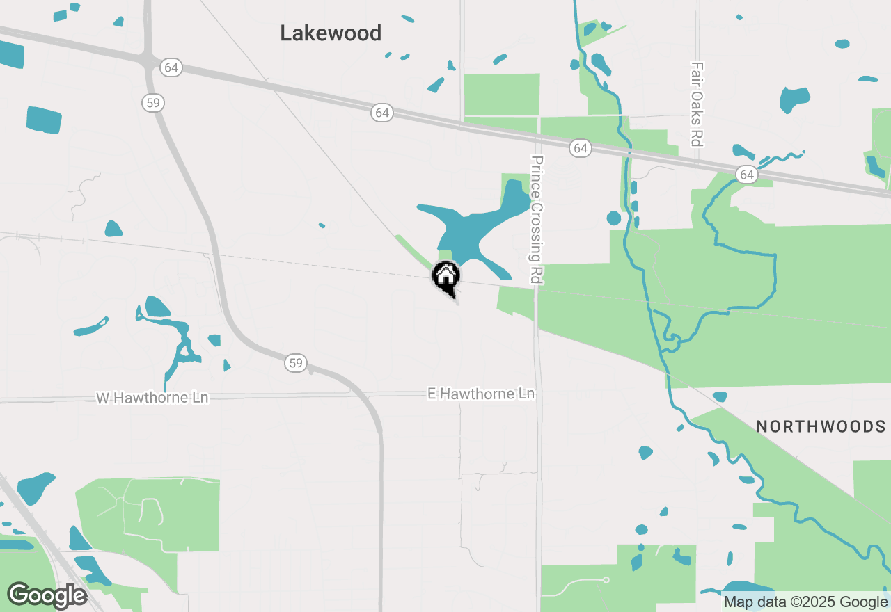 Map of 685 Rosewood Drive, West Chicago, IL 60185