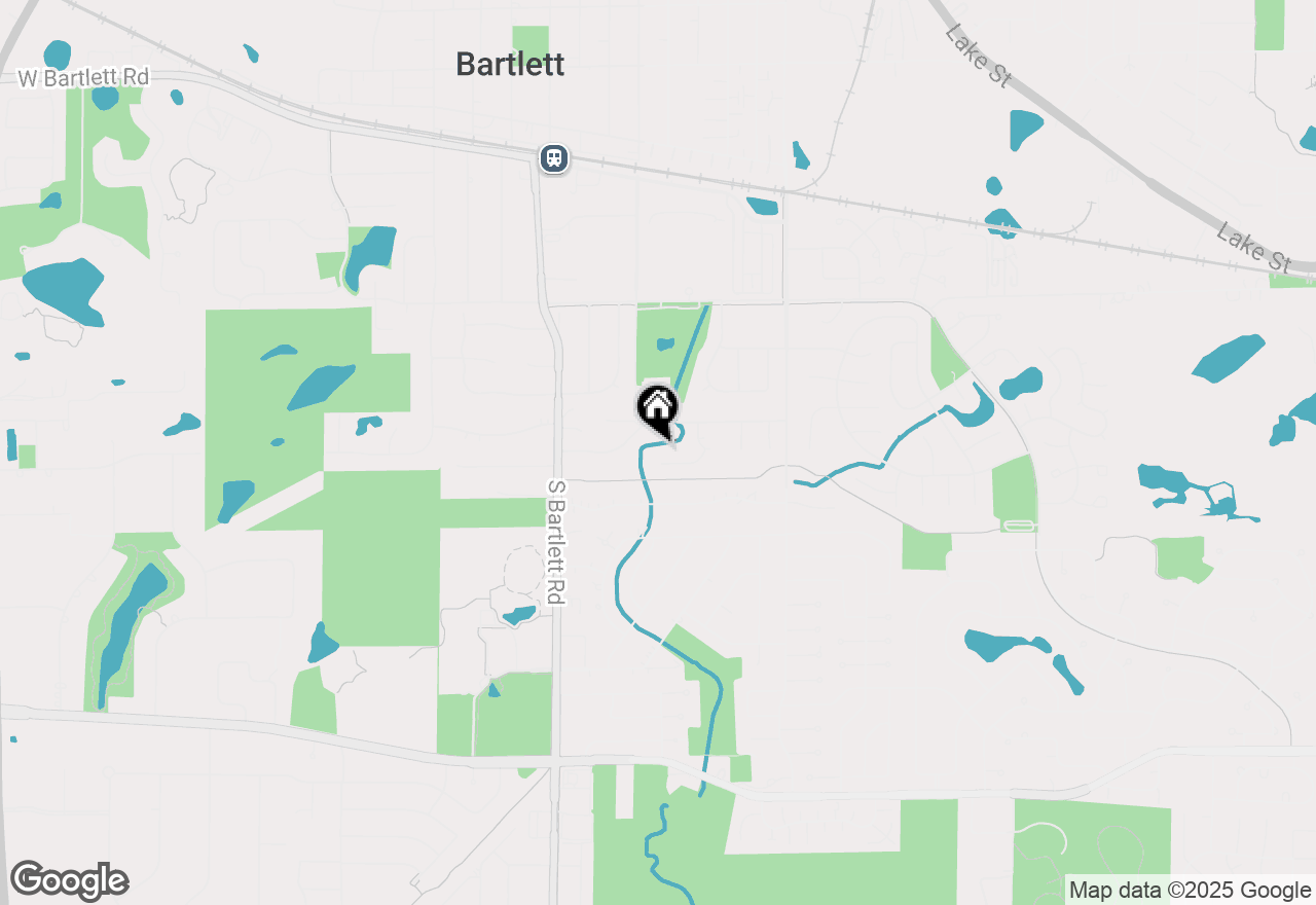 Map of 544 Irvington Court, Bartlett, IL 60103