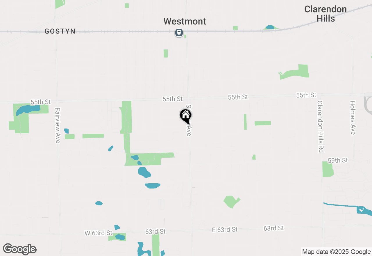 Map of 5628 S Cass Avenue, Westmont, IL 60559