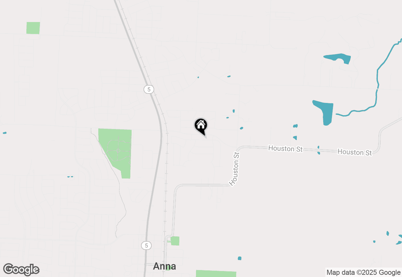 Map of 753 Waterhouse Lake Drive, Anna, TX 75409