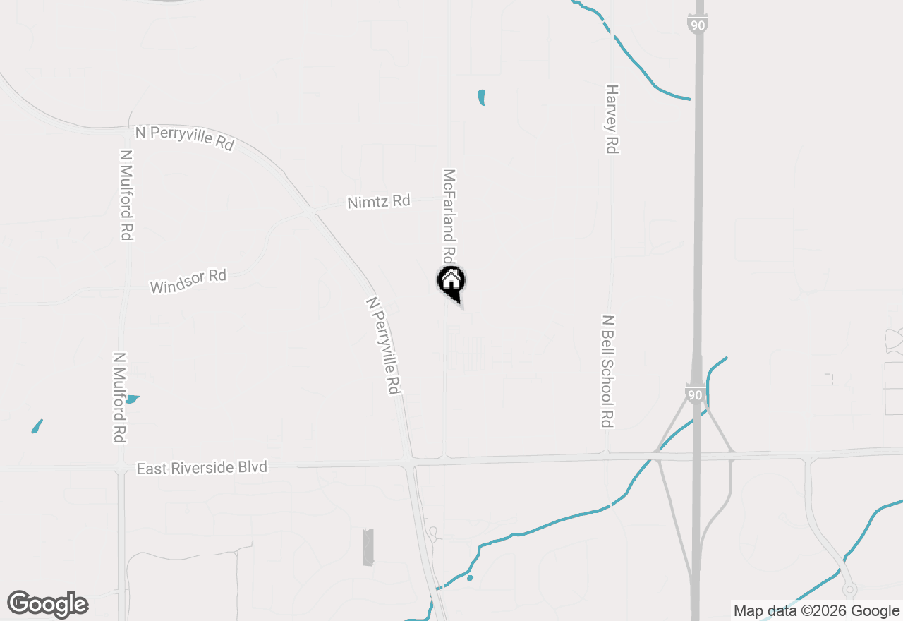 Map of 7051/7053 Sue Court, Loves Park, IL 61111