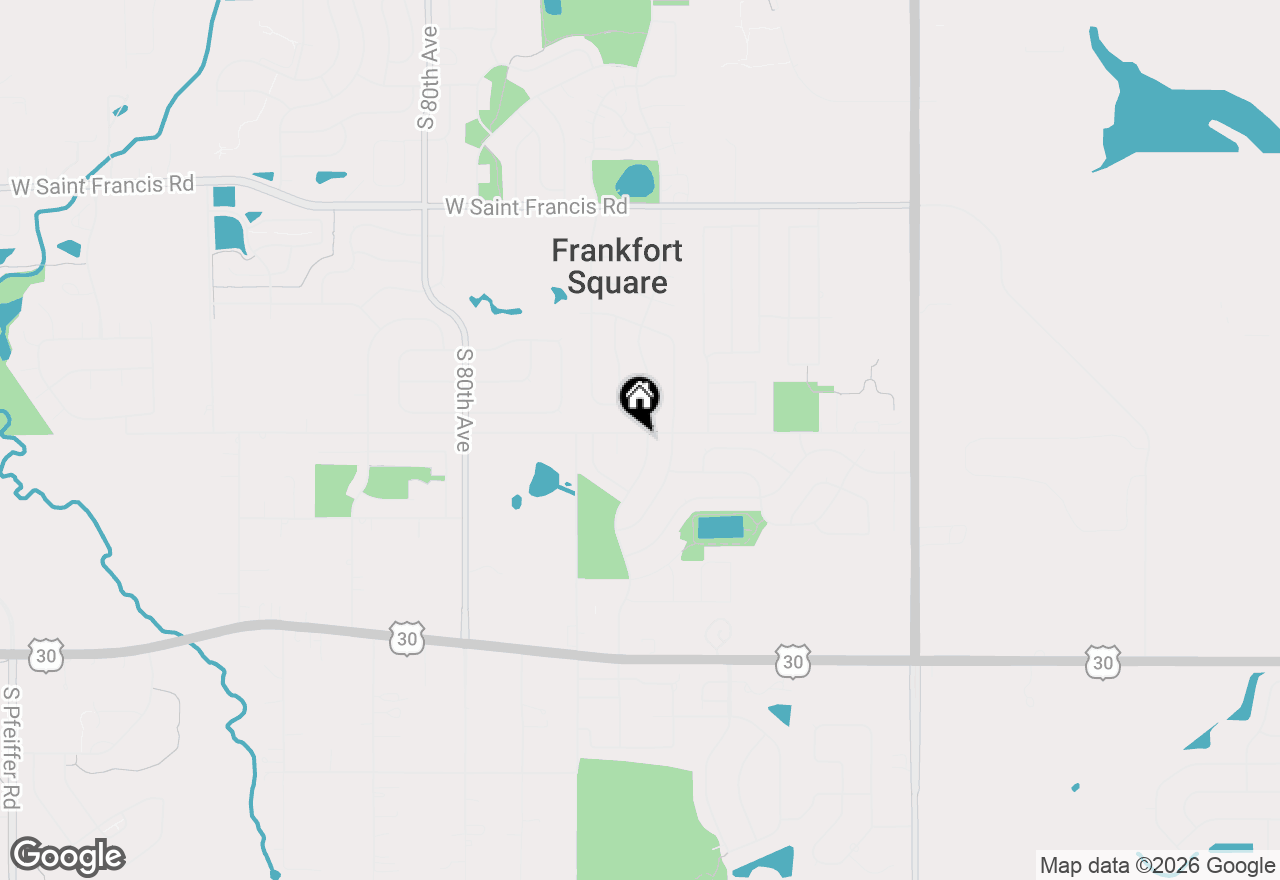 Map of 7653 W North Avenue, Frankfort, IL 60423