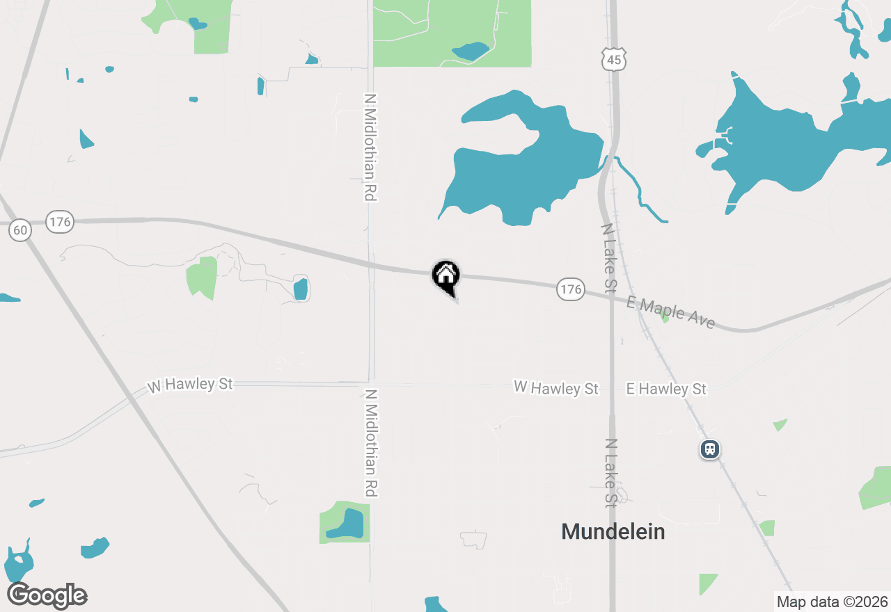 Map of 618 N California Avenue, Mundelein, IL 60060