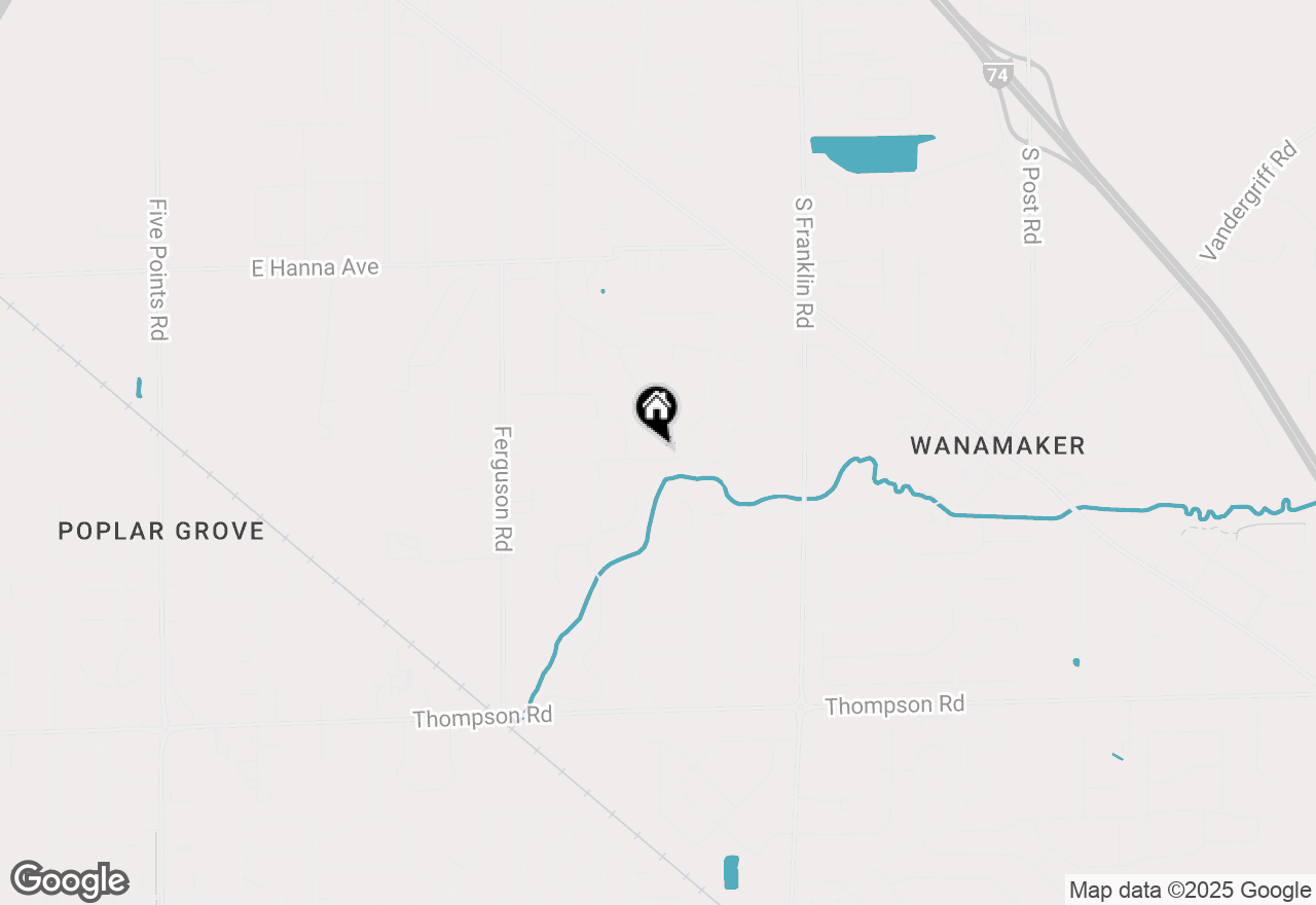 Map of 8052 Yarmouth Way, Indianapolis, IN 46239