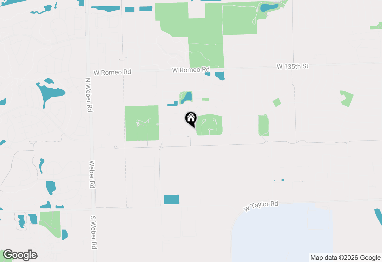 Map of 189 Key Largo Drive, Romeoville, IL 60446
