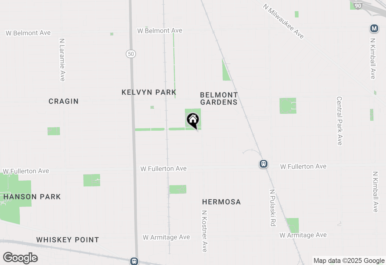 Map of 4431 W Wrightwood Avenue, Chicago, IL 60639