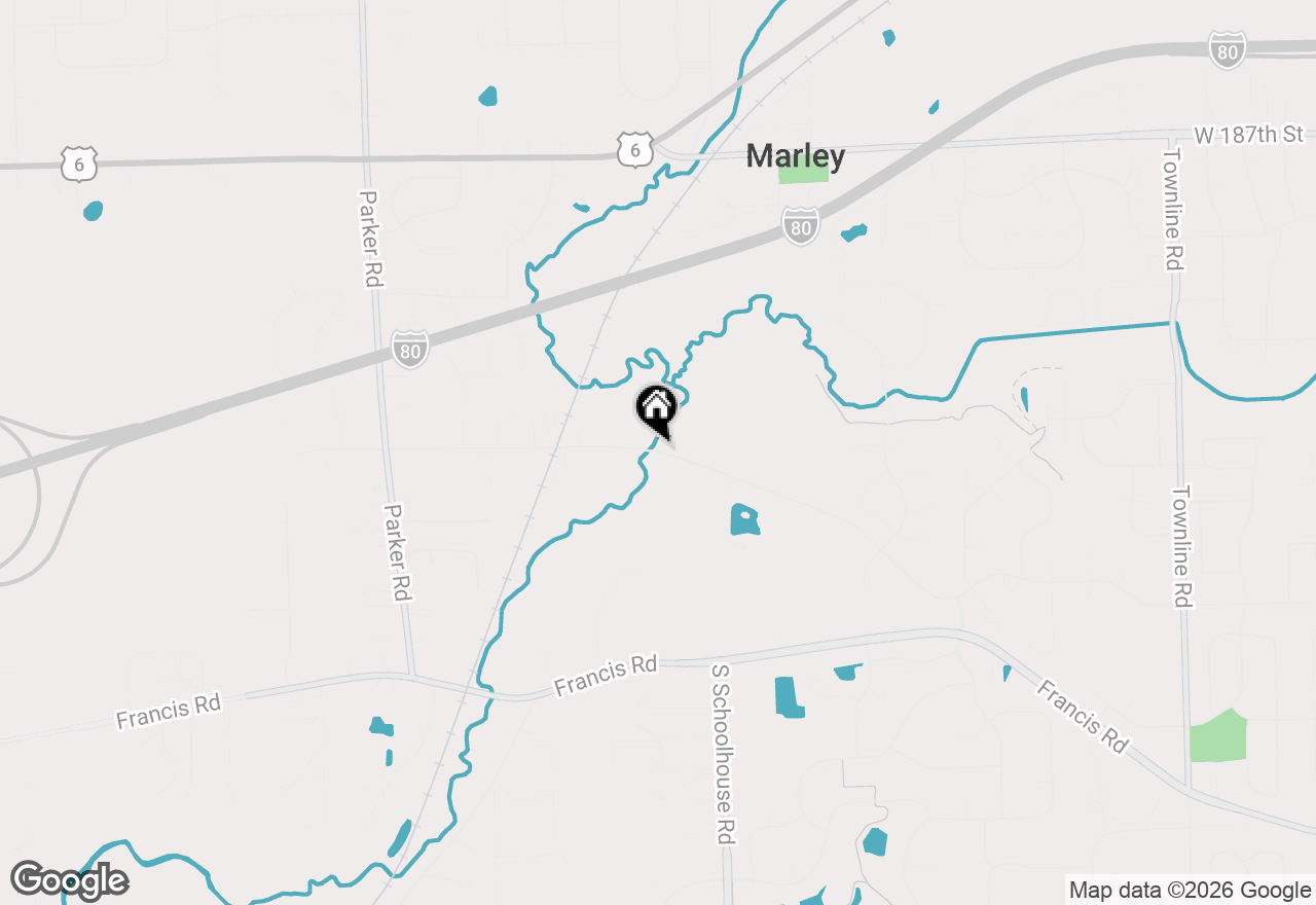 Map of 13018 W Regan Road, Mokena, IL 60448