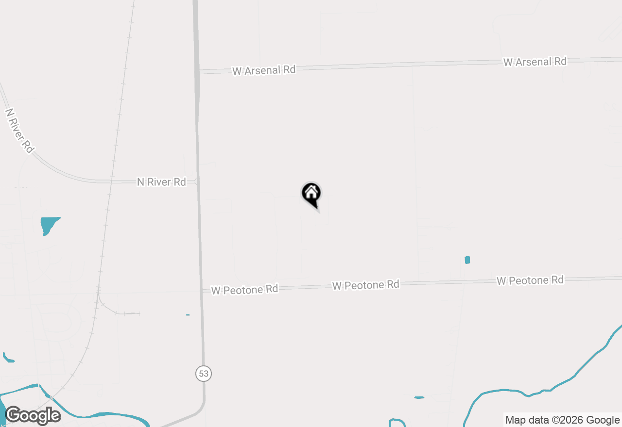 Map of 30774 Prairie Drive, Wilmington, IL 60481