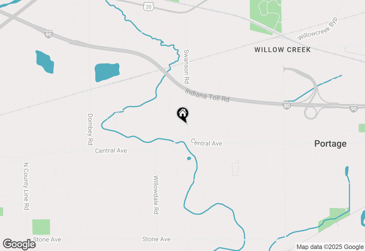 Map of 2565 Charles Street, Portage, IN 46368