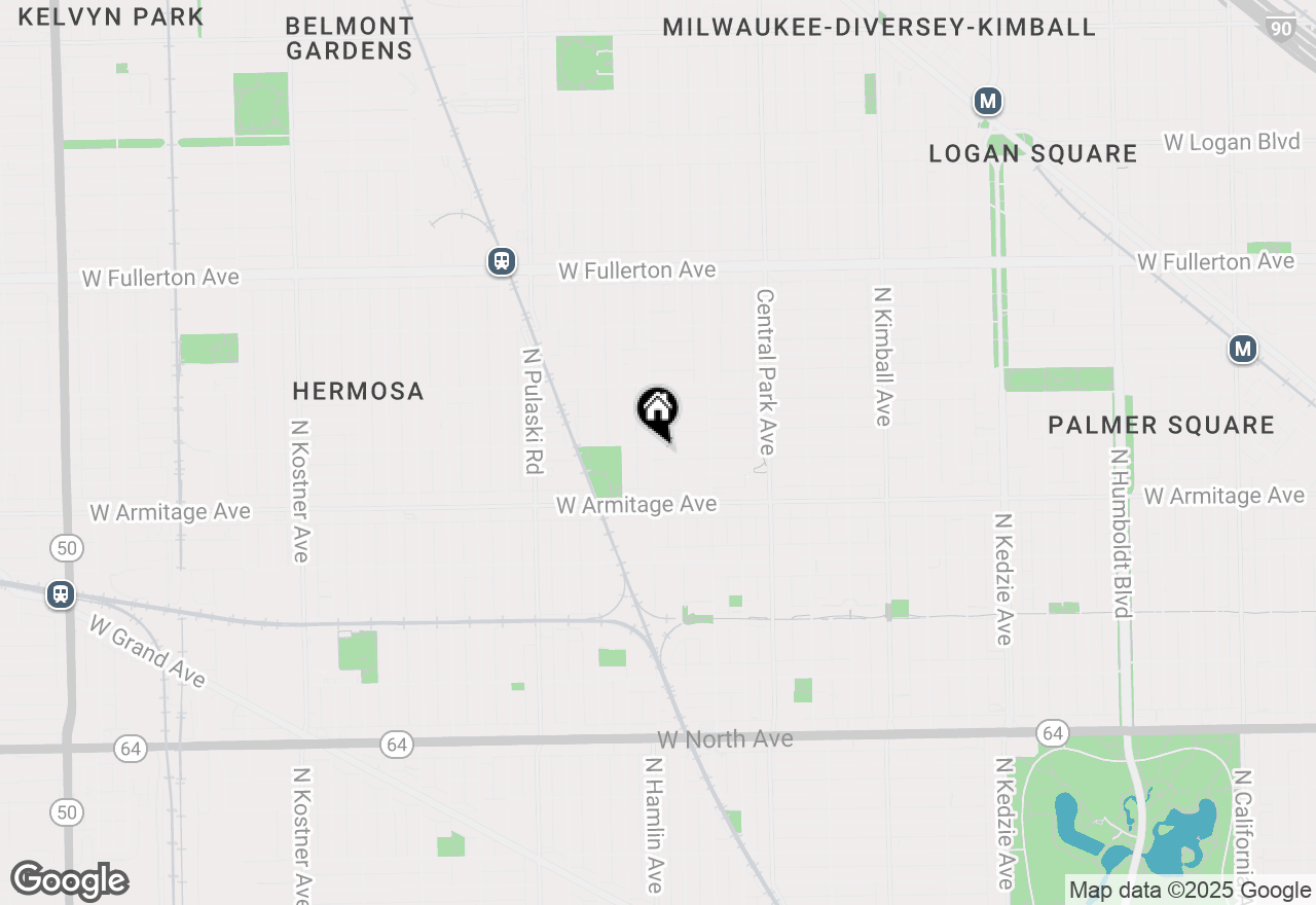 Map of 3755 W Dickens Avenue, Chicago, IL 60622