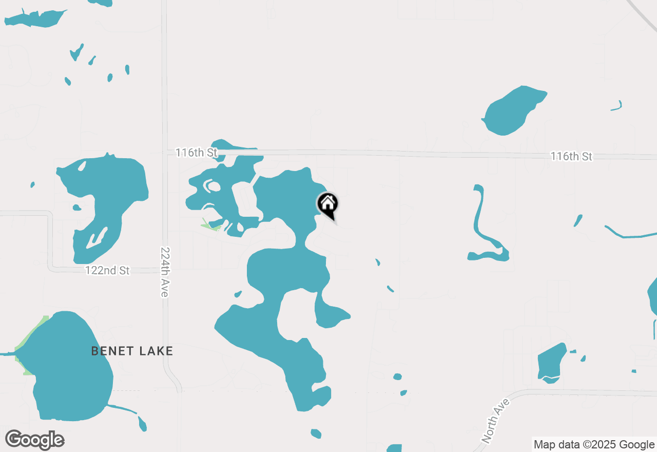 Map of Lt2 214th Ave, Bristol, WI 53104