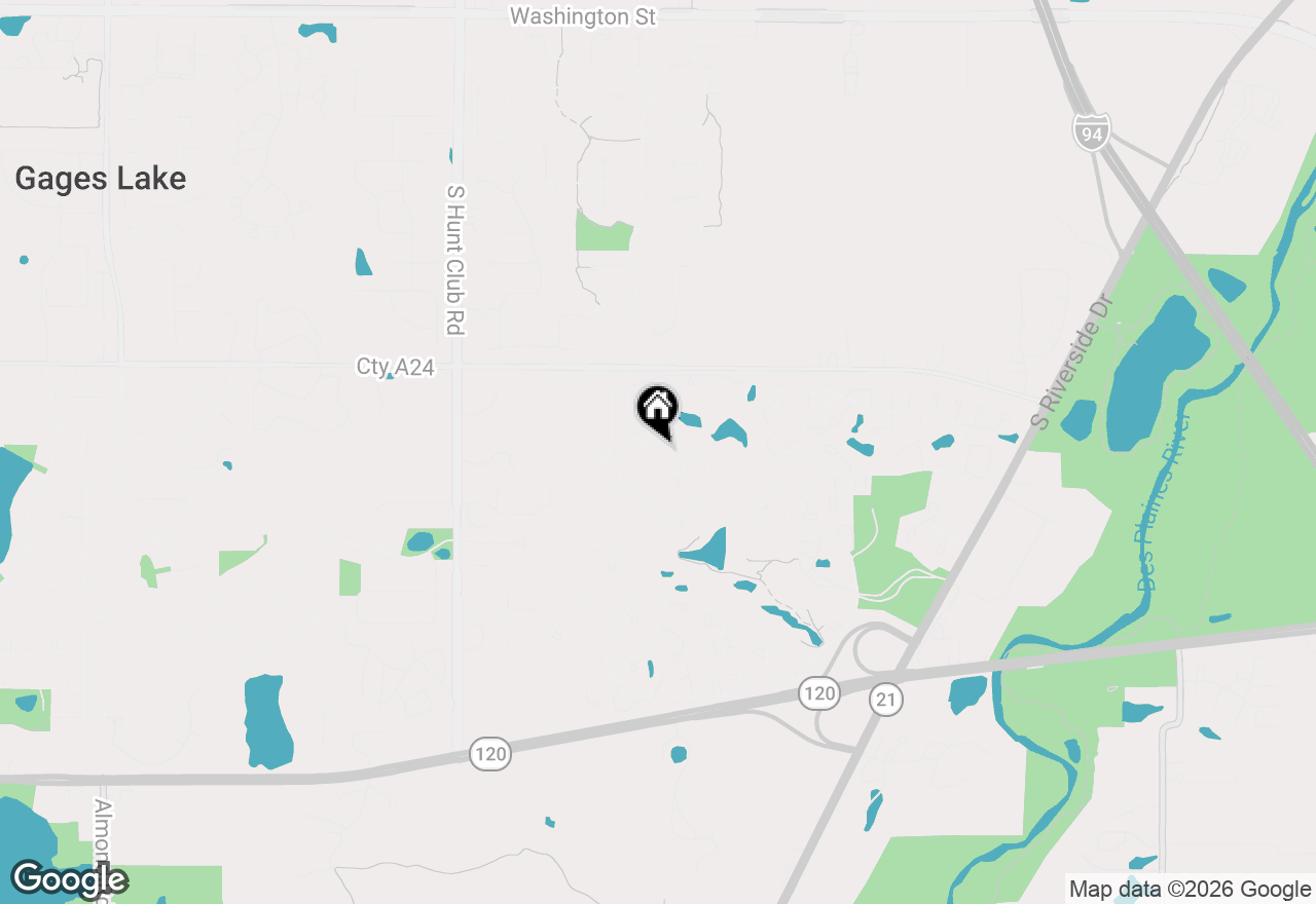 Map of 6167 Golfview Drive, Gurnee, IL 60031