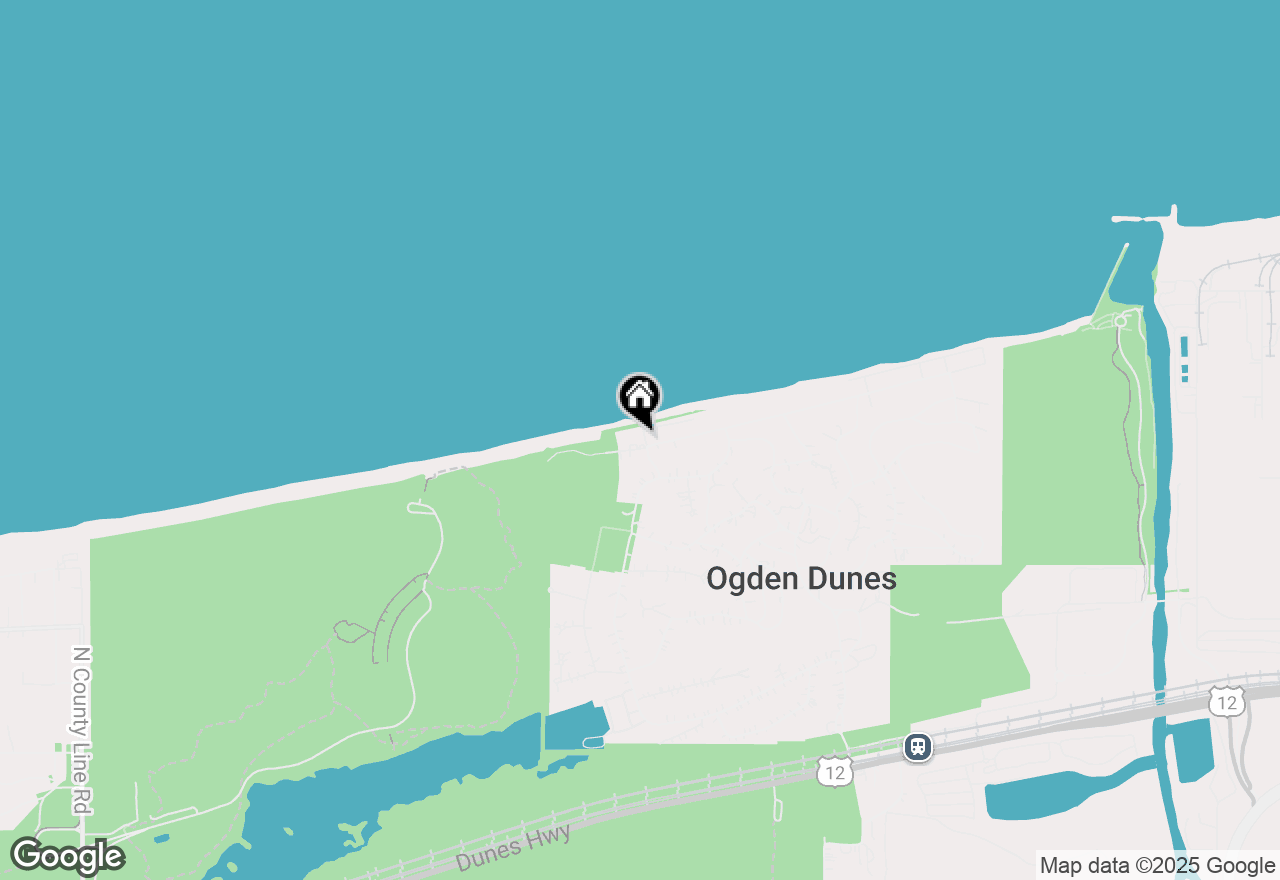 Map of 148 Shore Drive, Ogden Dunes, IN 46368