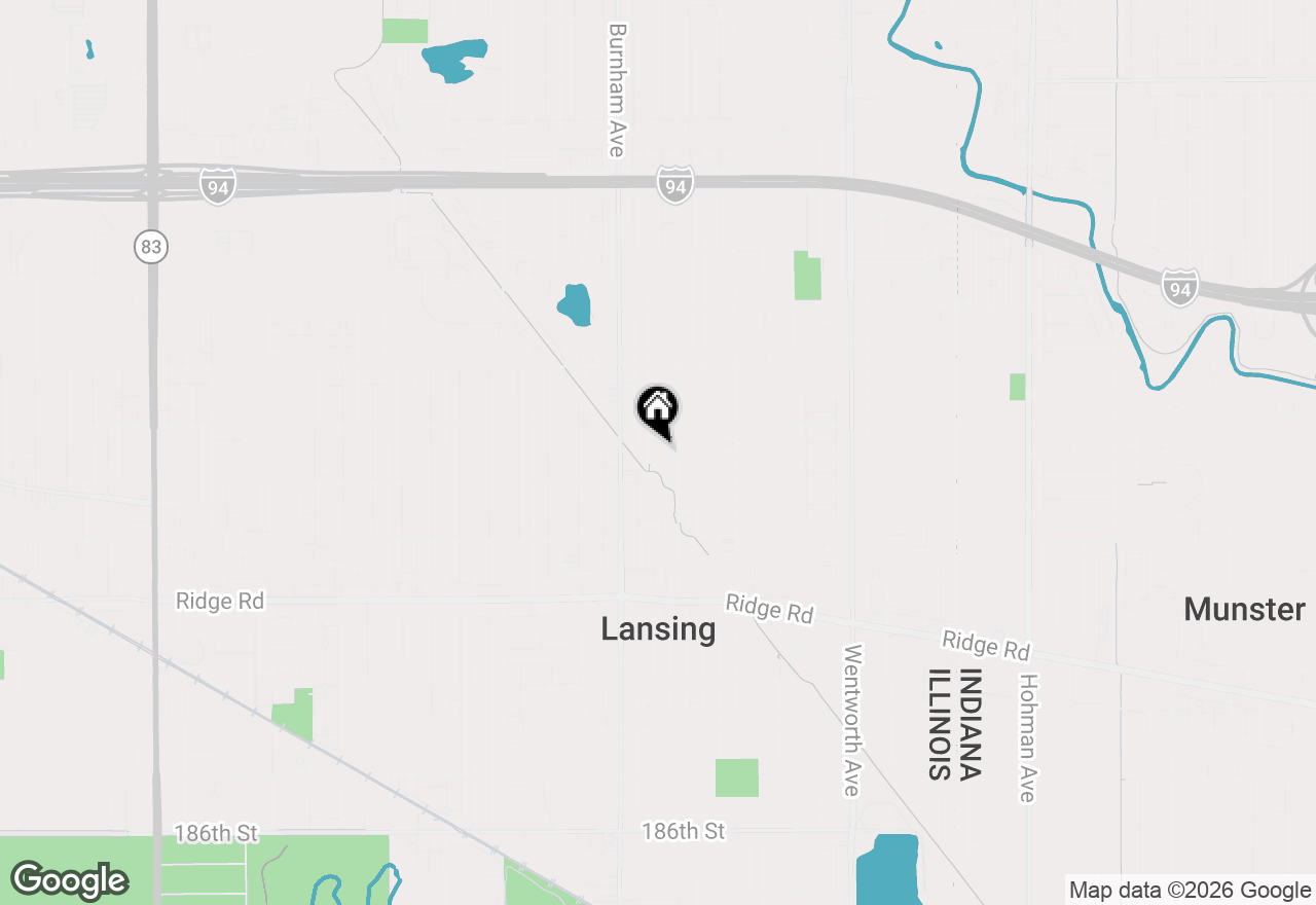 Map of 17925 Walter Street, Lansing, IL 60438