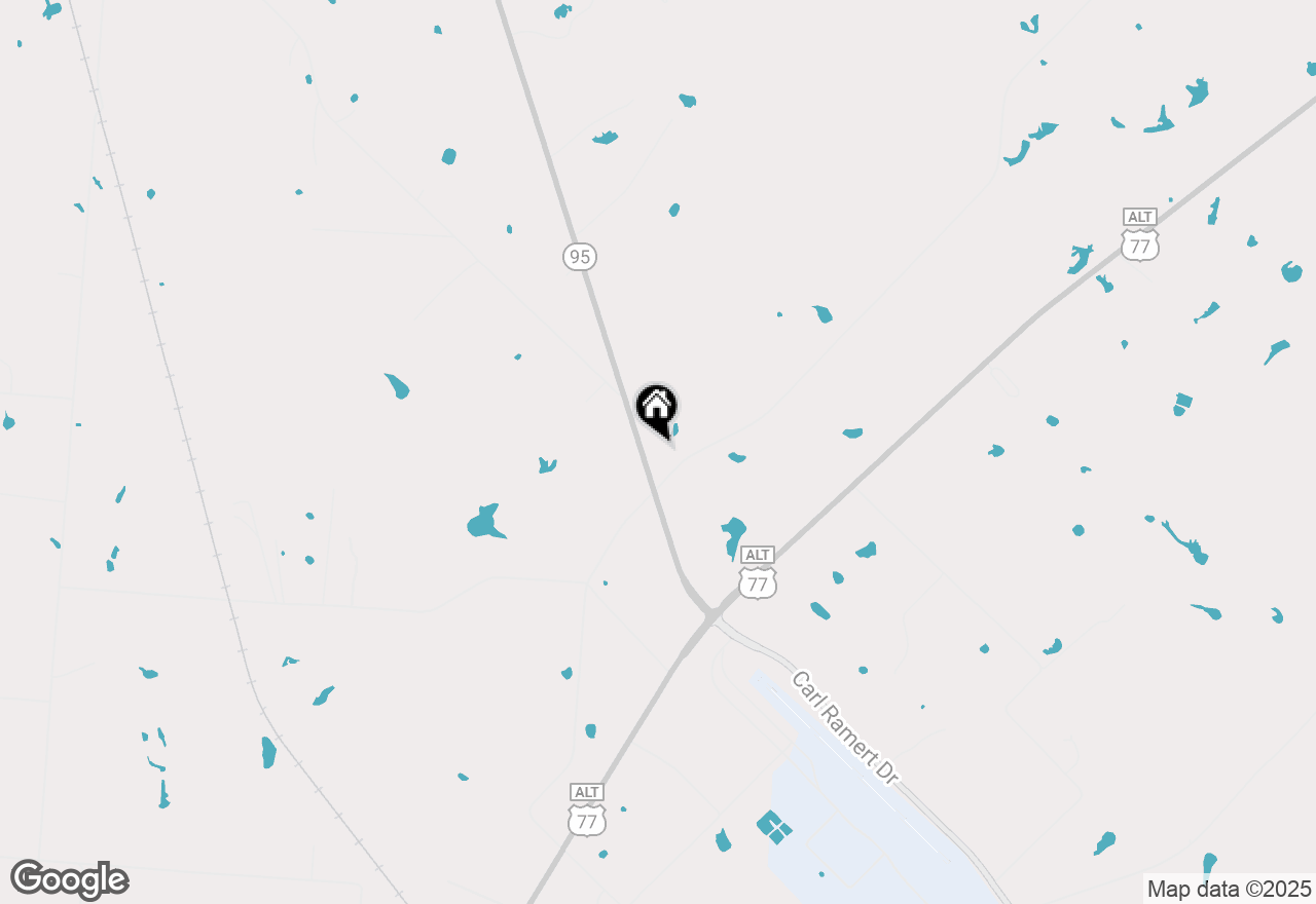 Map of 84 County Road 315, Yoakum, TX 77995