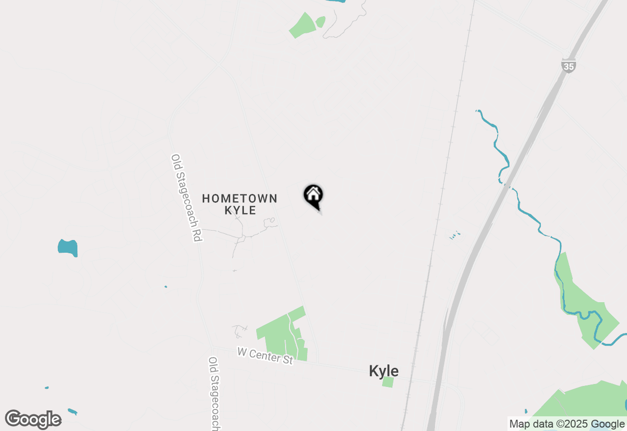 Map of 117 Trinity Dr, Kyle, TX 78640