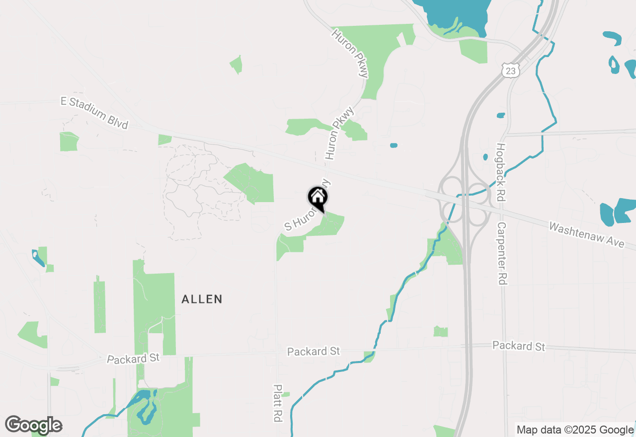 Map of 2235 S Huron Parkway #4, Ann Arbor, MI 48104