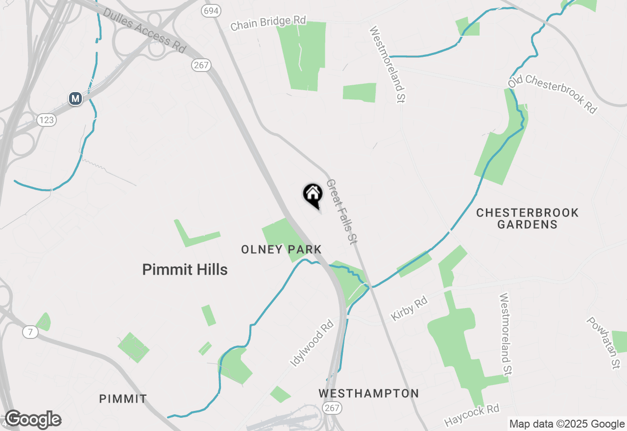Map of 1830 Susquehannock Drive, Mclean, VA 22101