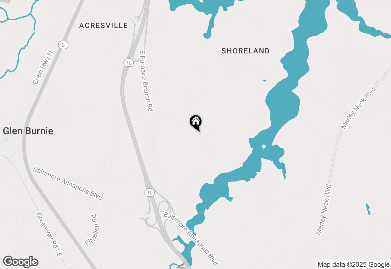 Map of 18 Ivy Lane, Glen Burnie, MD 21060