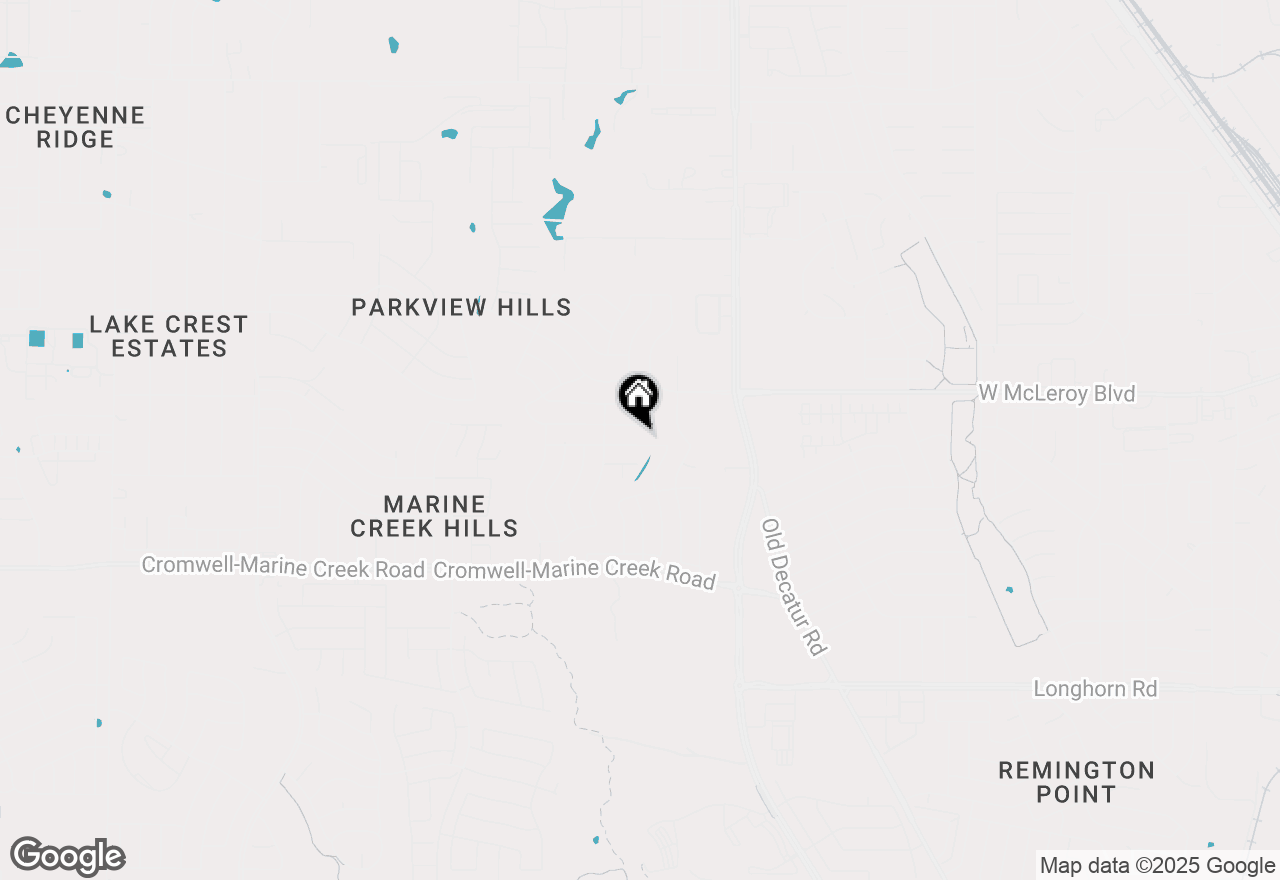 Map of 4812 Marina Del Road, Fort Worth, TX 76179