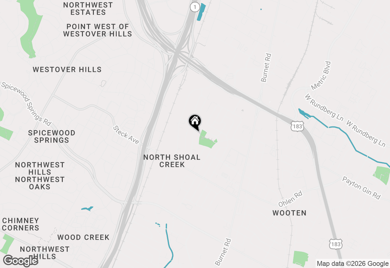 Map of 8503 Daleview Dr, Austin, TX 78757