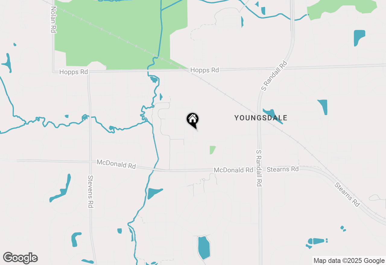 Map of 210 Nicole Drive #A, South Elgin, IL 60177