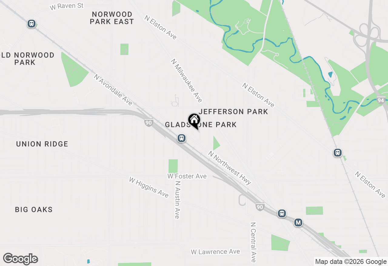 Map of 5458 N Marmora Avenue, Chicago, IL 60630