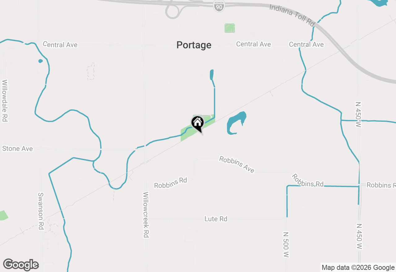Map of 6200 Brie Avenue, Portage, IN 46368