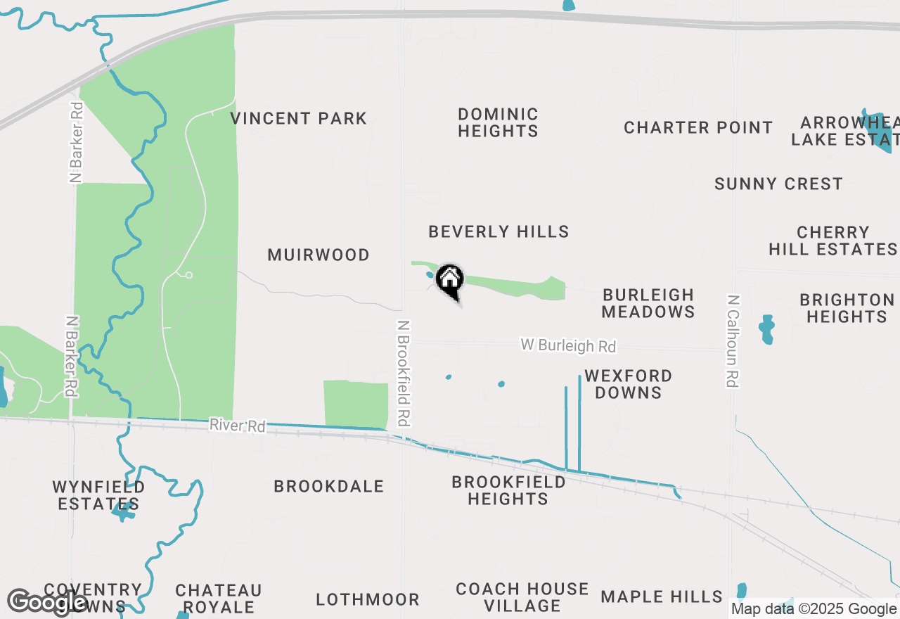 Map of 18730 Estate Cir #B, Brookfield, WI 53045