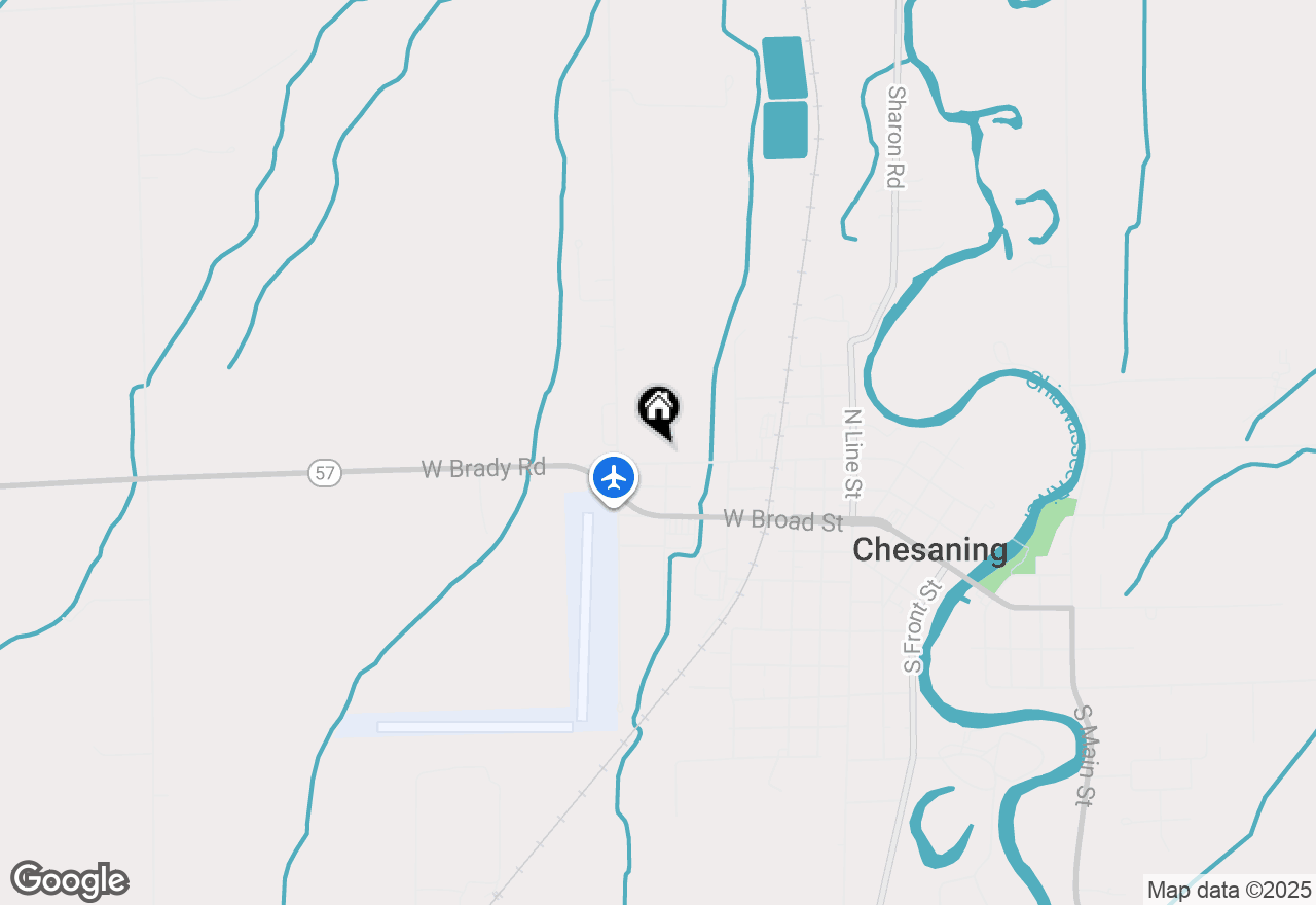 Map of 1104 Brady Street, Chesaning, MI 48616