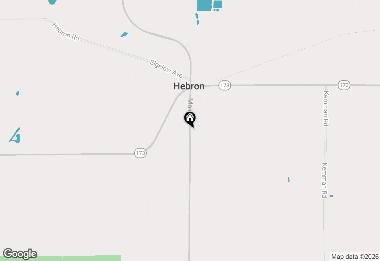 Map of 000 Harrison Avenue, Hebron, IL 60034