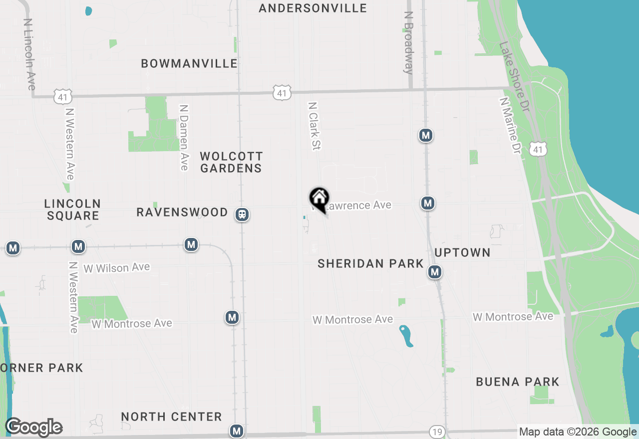 Map of 4740 N Clark Street, Chicago, IL 60640