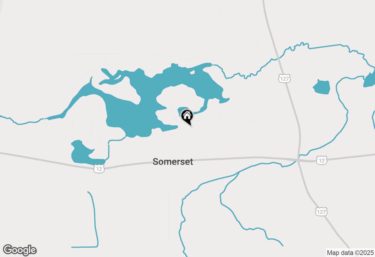 Map of 10501 Somerset Road, Cement City, MI 49233