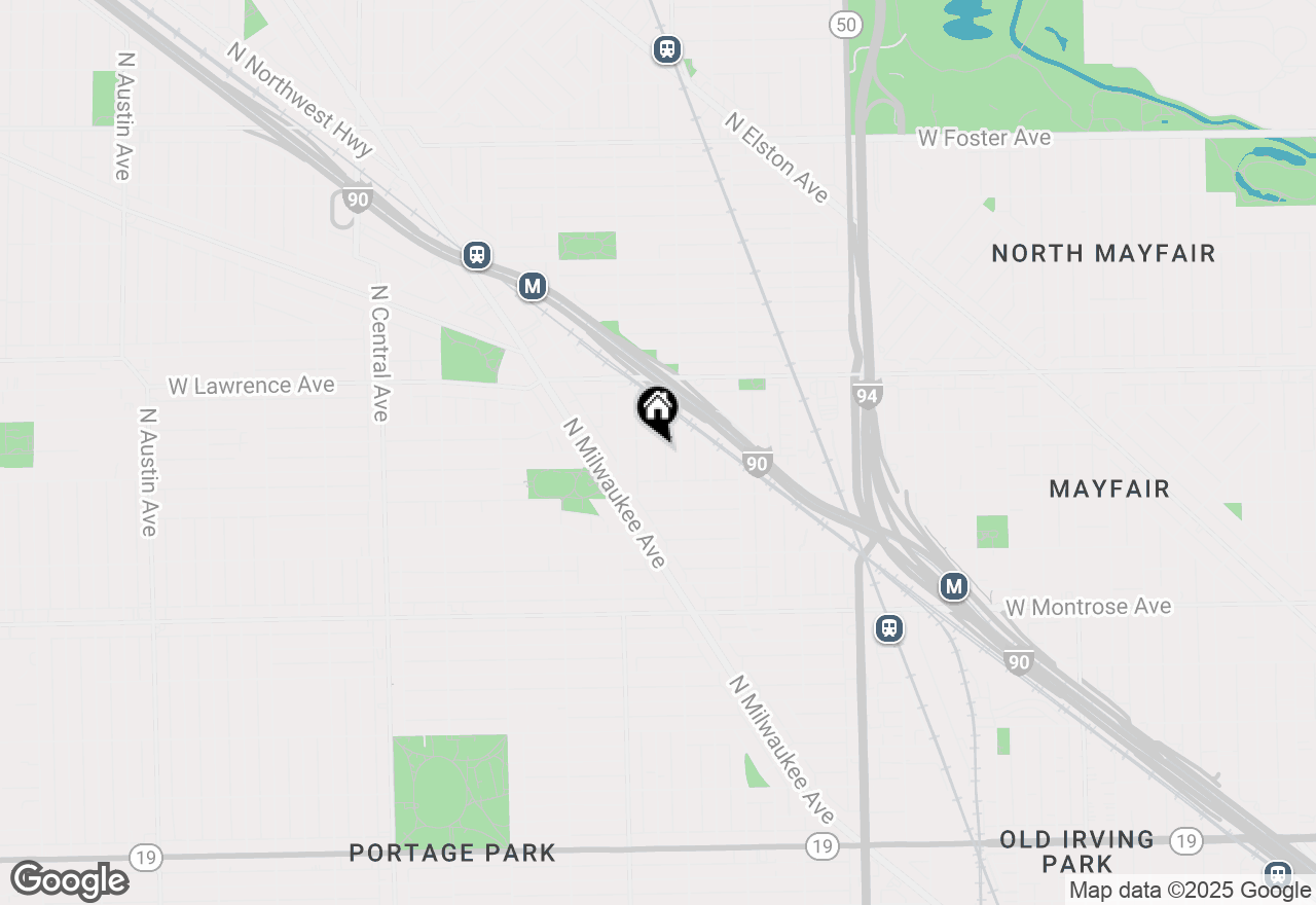 Map of 4645 N Leamington Avenue, Chicago, IL 60630