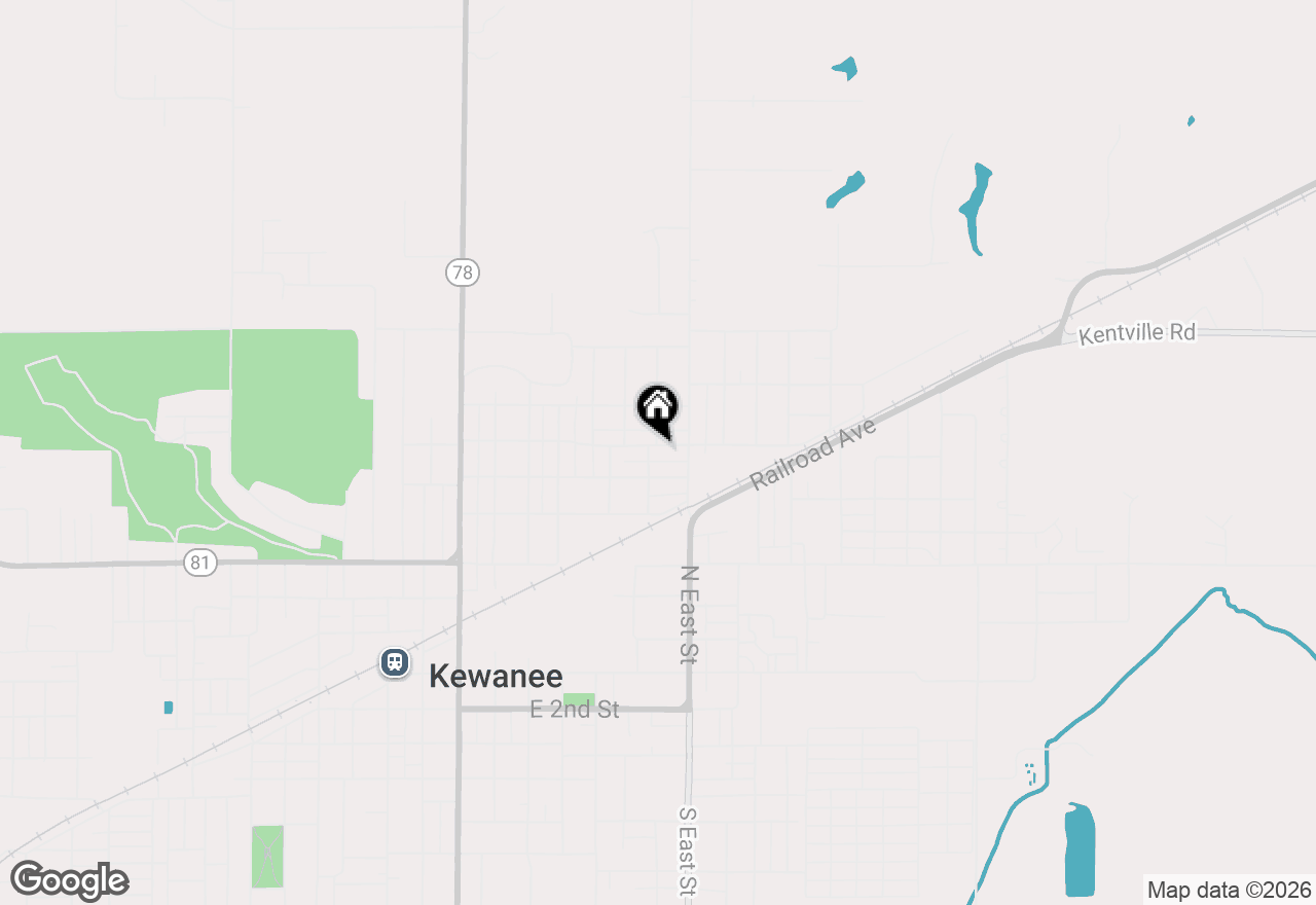 Map of 701 E 9th Street, Kewanee, IL 61443