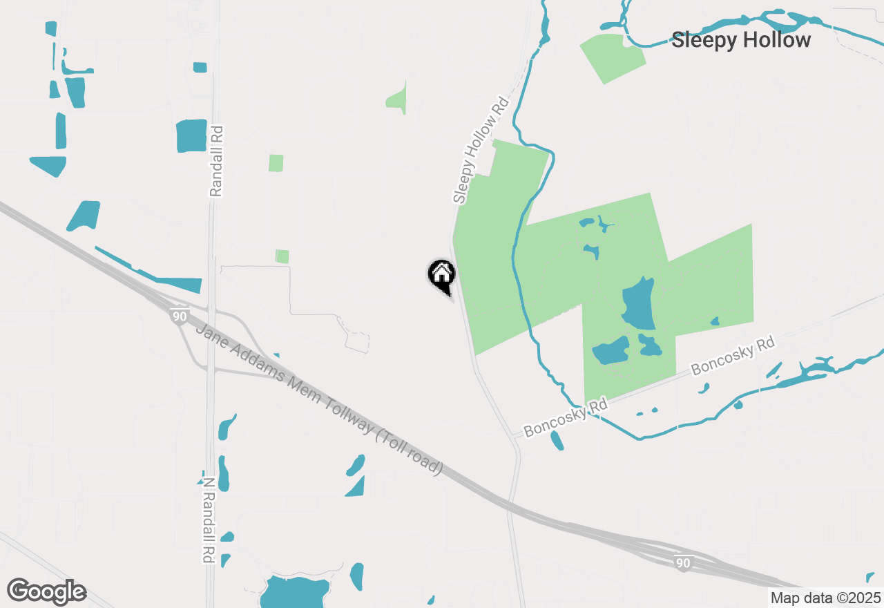 Map of 36W251 Oak Hill Drive, West Dundee, IL 60118