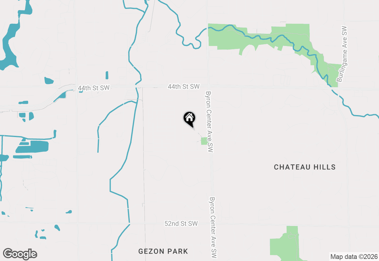 Map of 2521 Chassell Street Sw, Wyoming, MI 49519