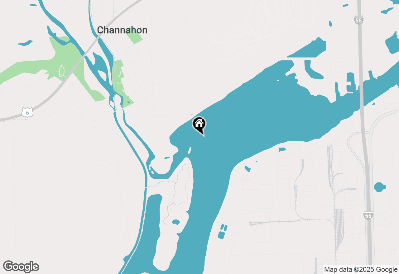 Map of 25133 S Westwind Drive, Channahon, IL 60410