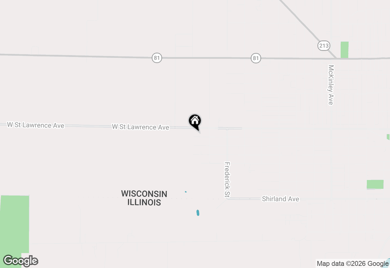 Map of 2449 W Forest Avenue, Beloit, WI 53511