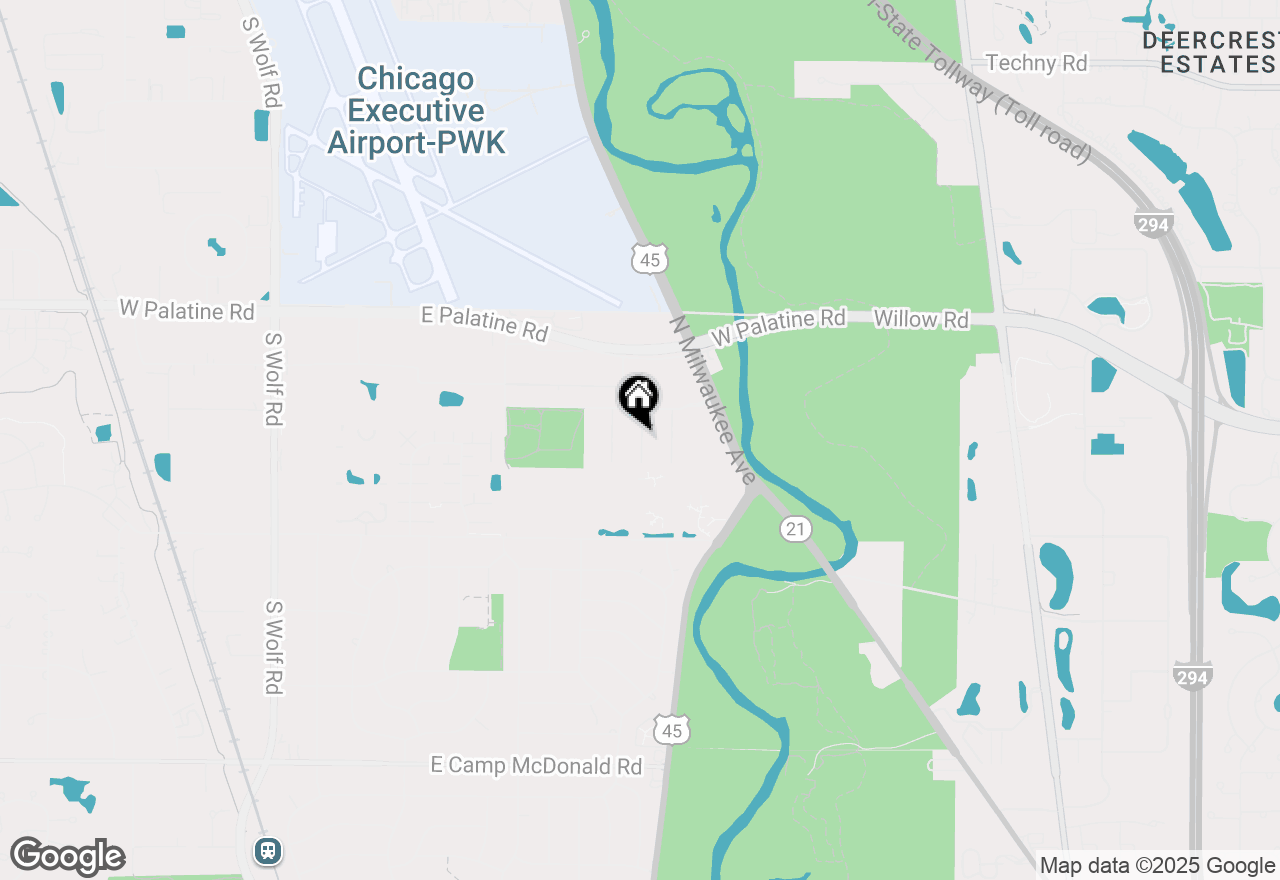 Map of 820 Mcintosh Court #106, Prospect Heights, IL 60070