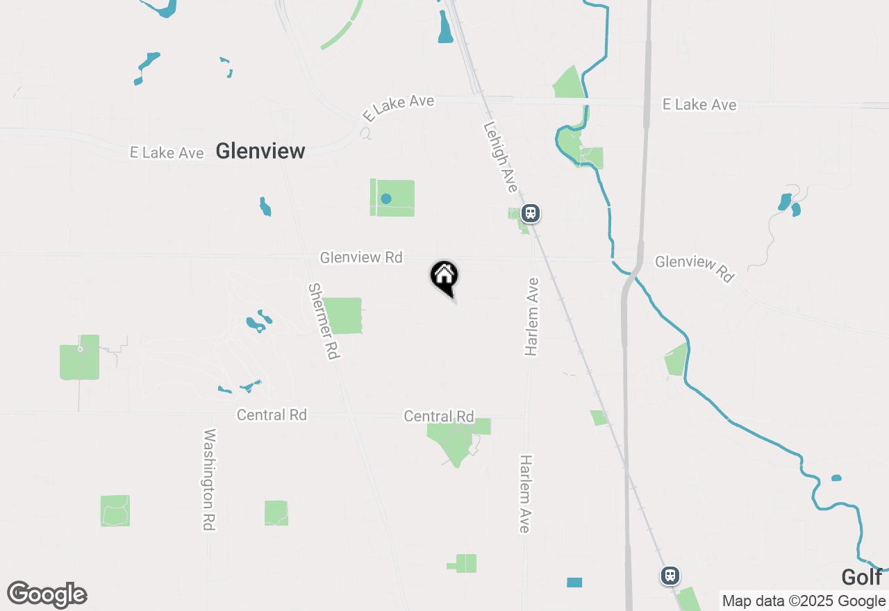 Map of 2108 Henley Street, Glenview, IL 60025