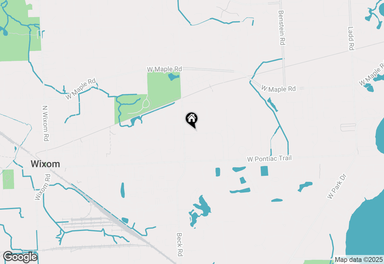 Map of 1108 Addington Drive, Walled Lake, MI 48390