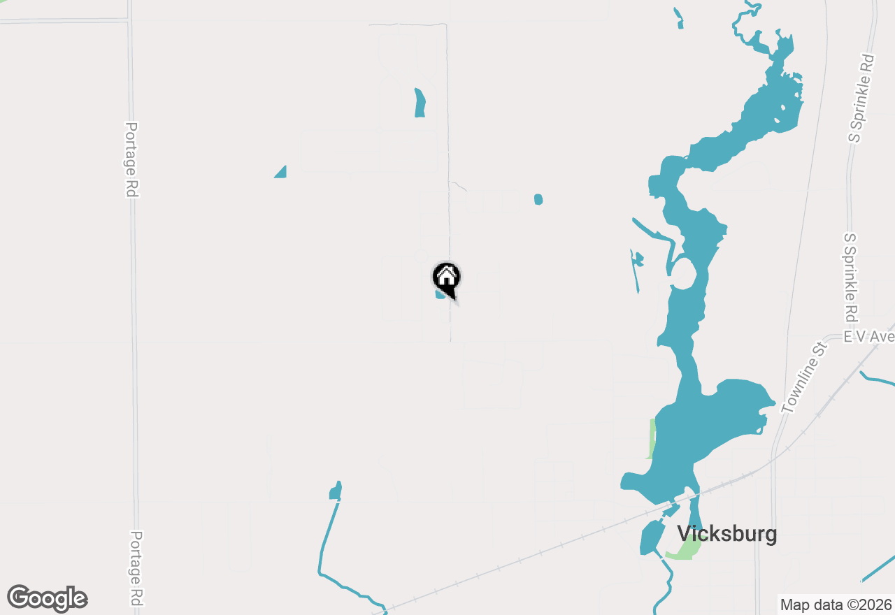 Map of 1000 W Villas Drive, Vicksburg, MI 49097