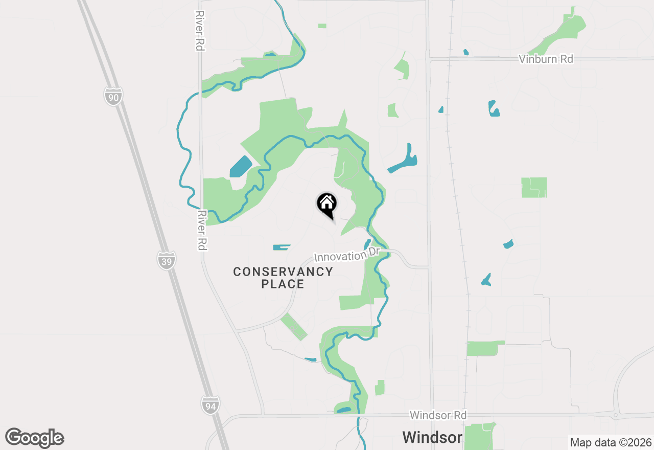 Map of 7705 Catchfly Lane, Deforest, WI 53532